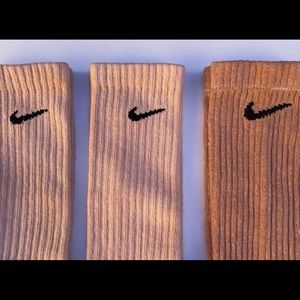 Hand Dyed Nike Dry-Fit socks